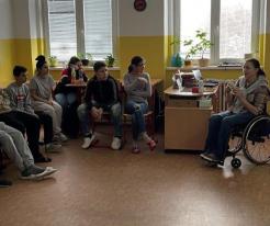 Beseda s ambasadory VZP v rámci projektu Vzpoura úrazům