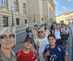 Třída 5. A vyrazila na výlet do Prahy