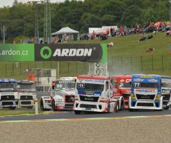 Czech truck prix 2014 na autodromu v Mostě