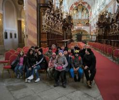 Prohlídka kláštera v Oseku